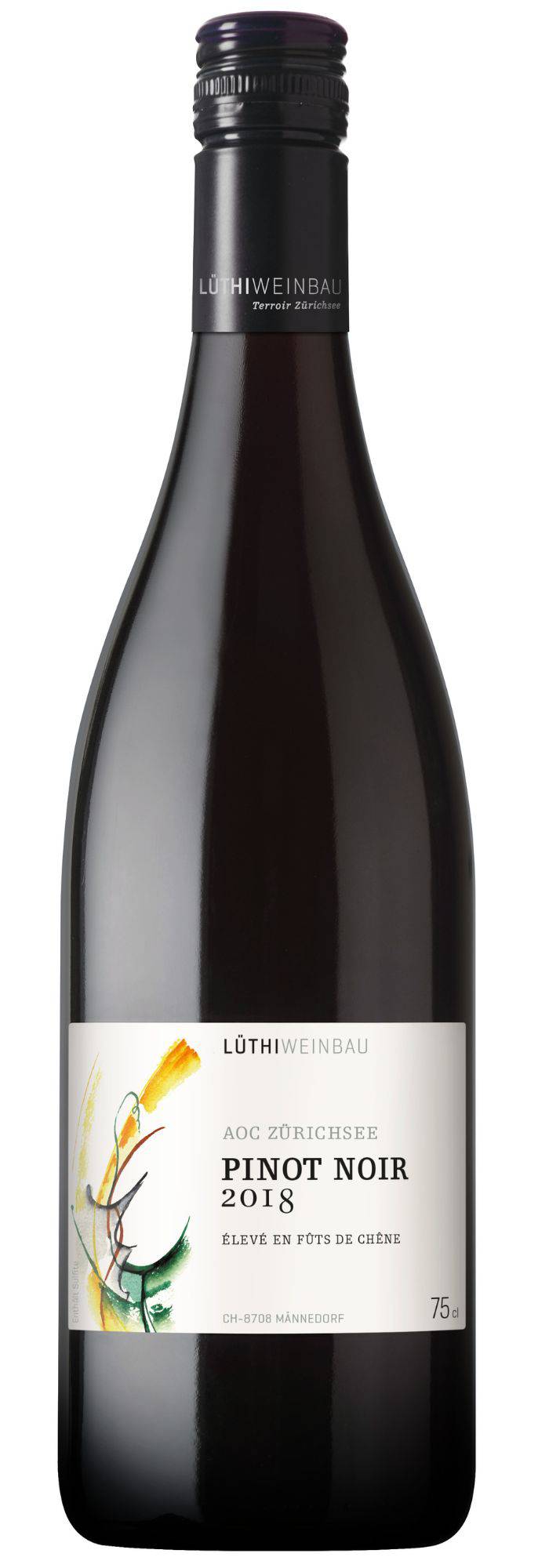 Pinot Noir, élevé en fûts de chêne